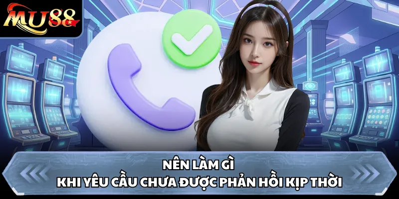 Nên làm gì khi yêu cầu chưa được phản hồi kịp thời